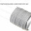Spring Balancer Retractable Tool Holder 1.4m Long, 0.62.0kg Capacity, Wire Rope, Hook, Yellow 4