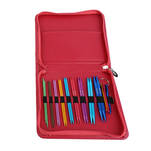 9 Paar Rundstricknadel-Set, 3,5–8 mm, bunte 1