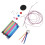 9 Paar Rundstricknadel-Set, 3,5–8 mm, bunte 9