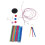 9 Paar Rundstricknadel-Set, 3,5–8 mm, bunte 8