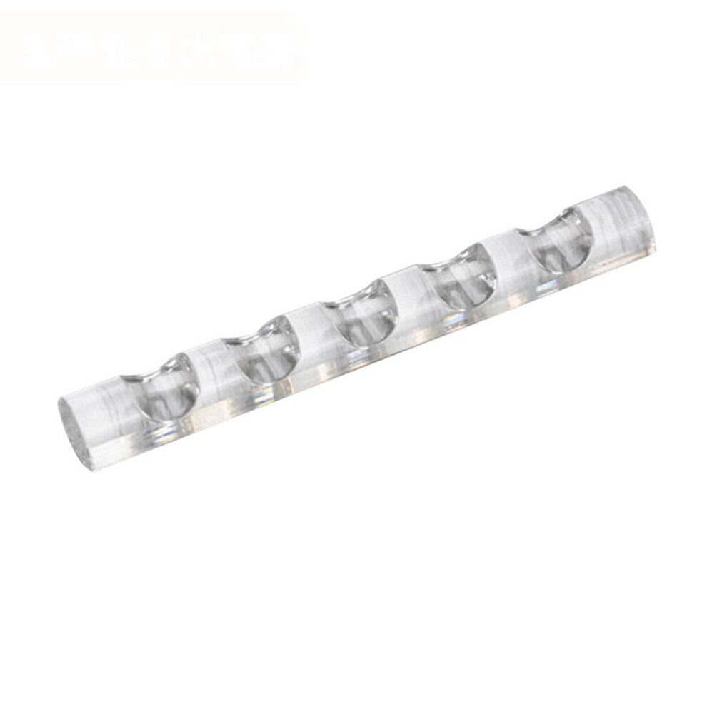 Transparent Acrylic Nail Brush Holder for 5 Brushes, Stable Stand Organizer for Nail Art
