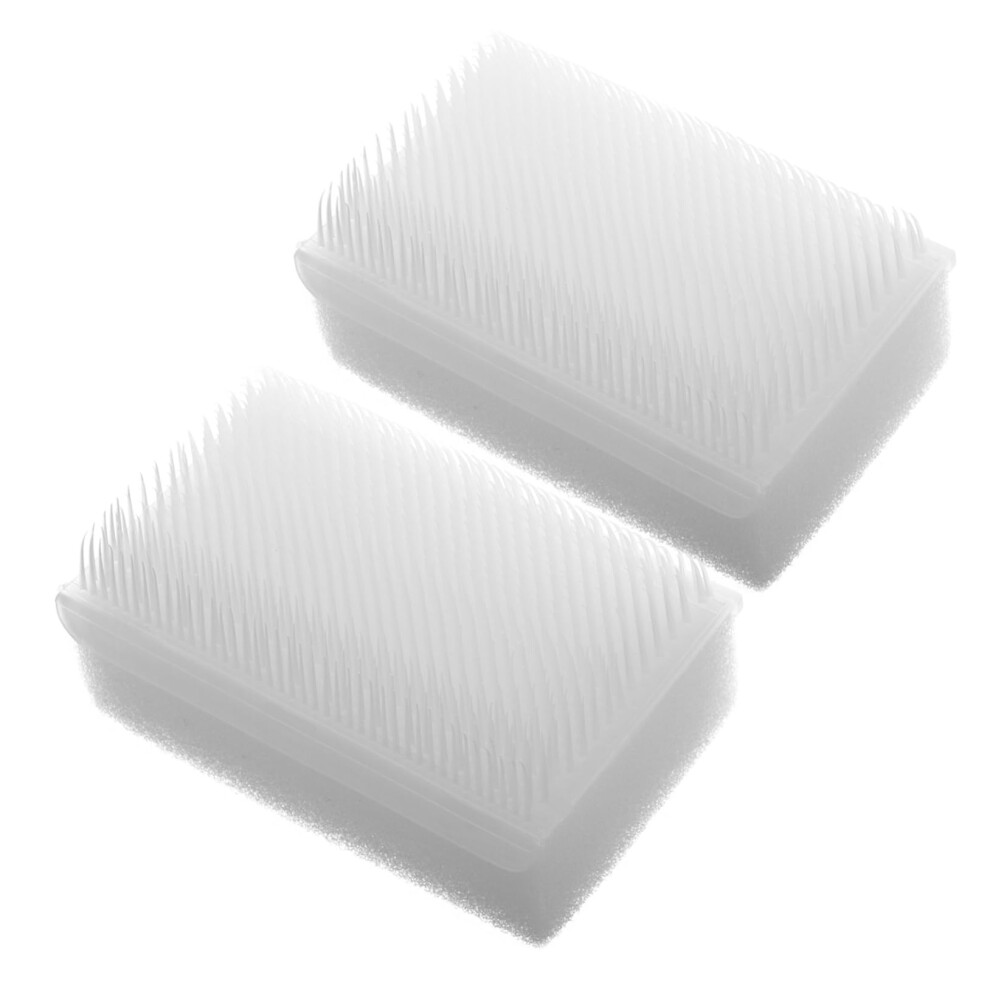 2pcs Dual Sided Nail Cleaning Brush with Soft Sponge for Precision Nail Crevice Care