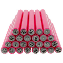 26Pcs Nail Art Stamping Kit with Plates and Fine Tip Pens for DIY Manicure Enthusiasts Pink