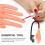 Nail Practice Hand with Flexible Joints, Reusable Lifelike Manicure Training Model for Beginners 2