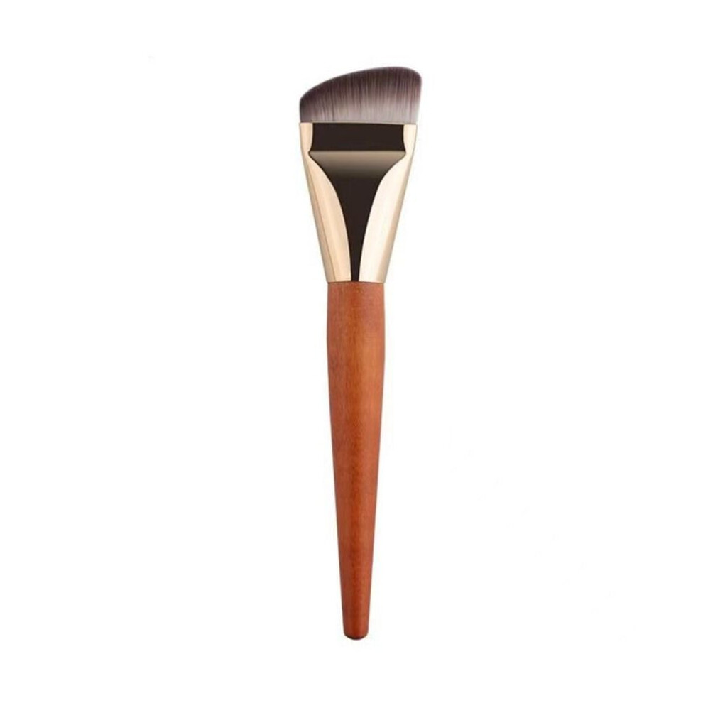 Cream Foundation Brush With Precision Tapered Tip For Seamless Liquid And Blending Style 2