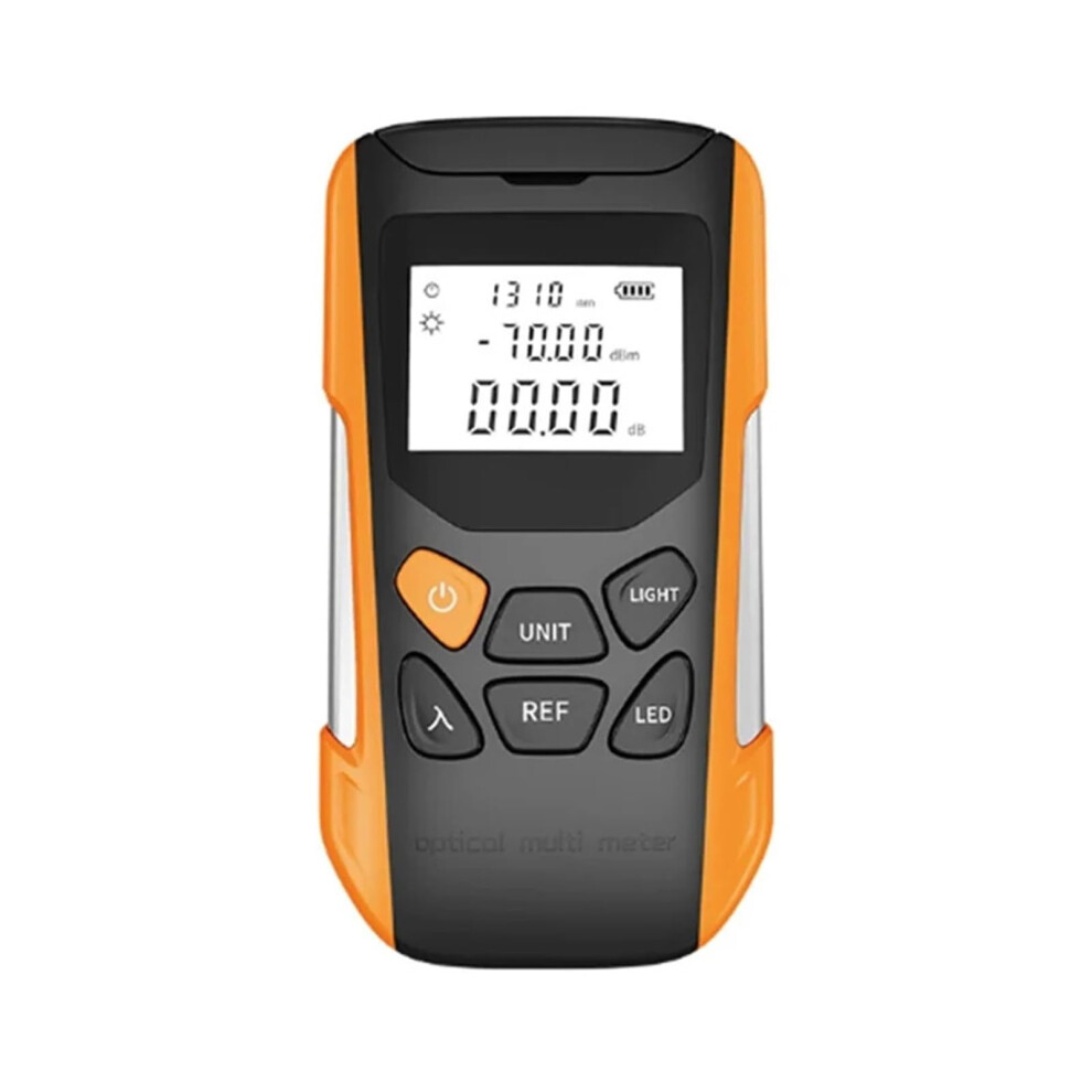 Fiber Optic Tester Handheld Portable, Rechargeable Optical Power Meter, Cable Attenuation Tester For Telecom Maintenance 9001264959678