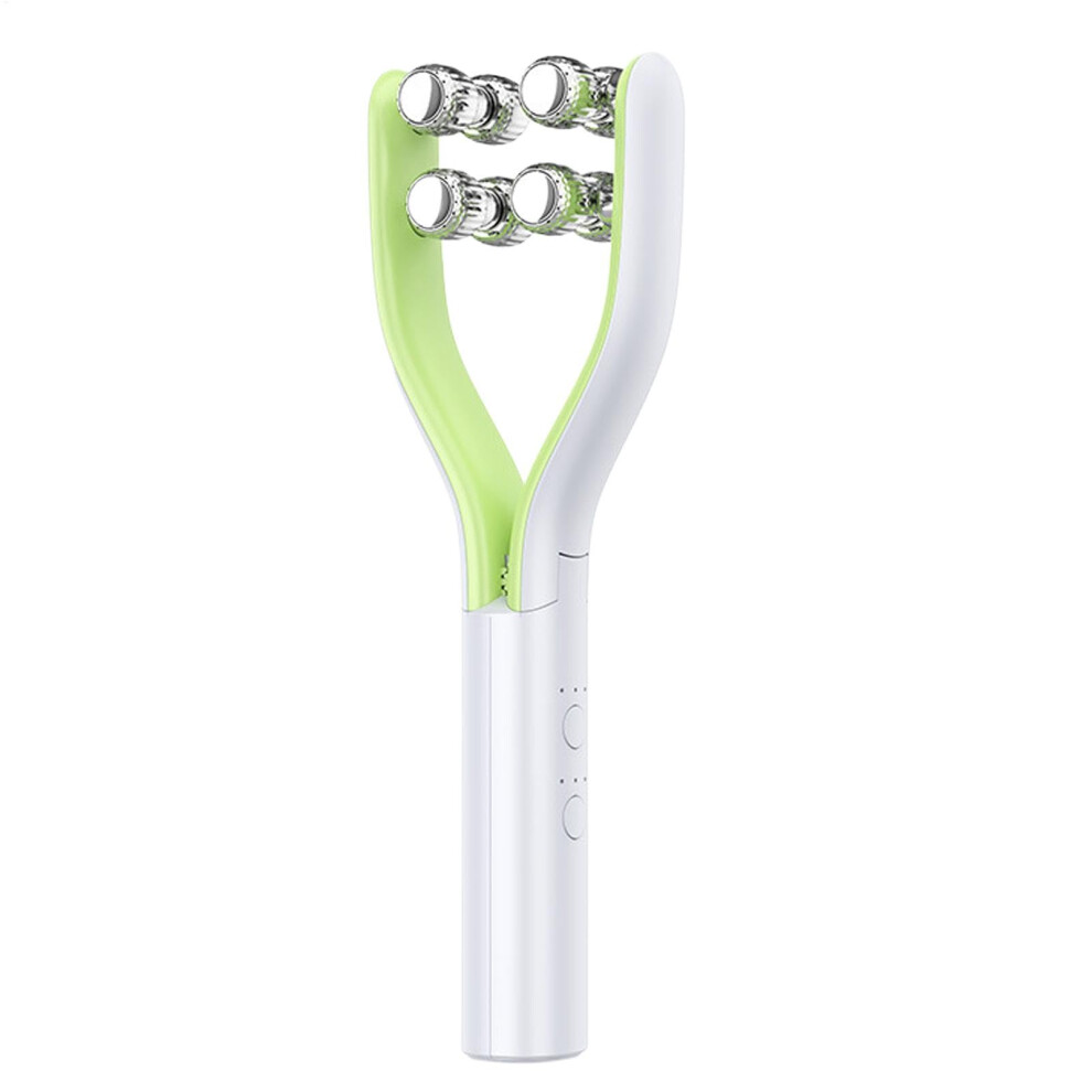 Face Roller Facial Massager with Adjustable Neck Roller, 3 Intensities for Skin Firming and Sculpting