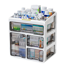 Grote capaciteit desktop make-up organisatoren opbergrek-3-laags