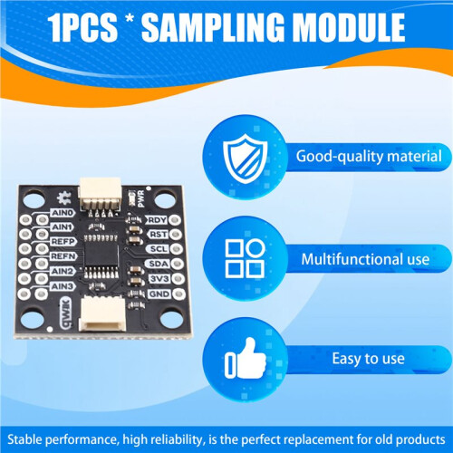 2.3-5.5V ADS1219 24-Bit AD Sampling Module 24-Bit ADC-4 Channel SPX-23455 1