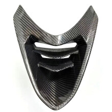 Motorcycle Carbon Fiber Front Fairing Air Inlet Stamping Port Shell Cover for ZX-6R ZX6R 636 2024-2025