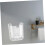 Wall Mounted Tissue Box Holder with SelfAdhesive Install, Luxury SpaceSaving Bathroom Dispenser 4
