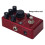 2025 Version Electric Guitar and Bass Compressor Pedal Multifunctional Studio Universal CPB Optical Compressor Wine Red 4