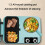 Breakfast Sandwich Maker with Dual Temperature Control, Timer and Removable Tray for Home Use 2