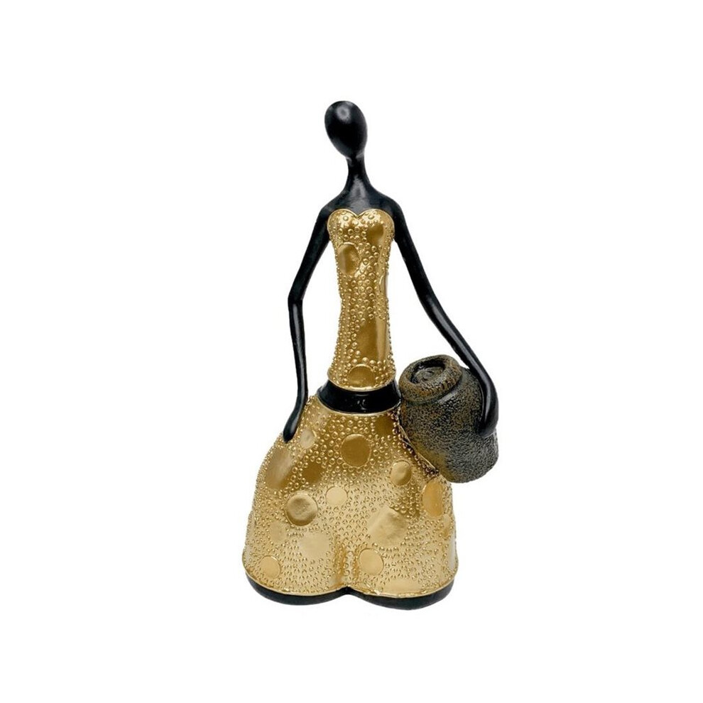 Sculptures Home Decor Abstract Resin Figure Holding Jar Modern Female Body Sculpture For Desktop Home Living Room B 6131407788278