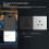 Tuya ZigBee  Socket UK Wall Embedded Outlet  Monitor Indicator App Remote Control Voice Cotrol UK Plug 4