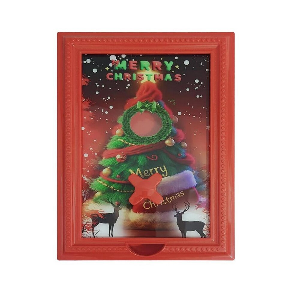 Frame Candy Dispenser Christmas Organizer Home Decor Christmas Candy Box Dispenser Photo Frame For Vending Bean Cereal 6133443871372