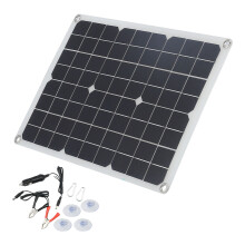 12-V-Batterieladegerät mit Erhaltungsfunktion, tragbares wasserdichtes Solarladegerät, monokristallines Solarpanel bietet zuverlässige