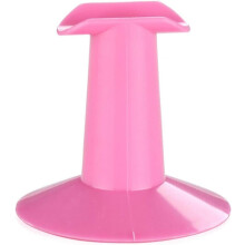 Pink Nail Art Finger Rest Stand for Manicure, Ergonomic Durable Plastic Finger Support Tool