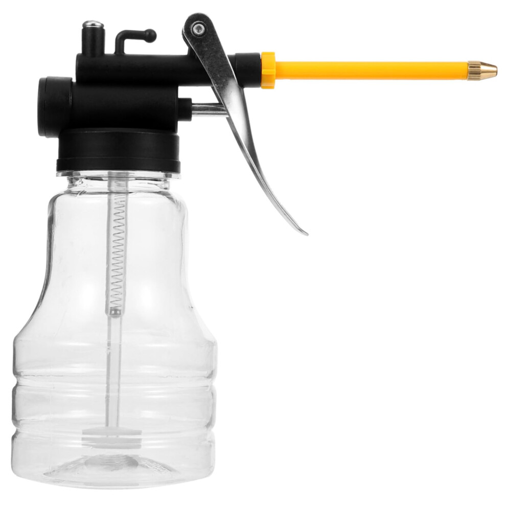 Manual Oil Can Pump Oiler With Long Mouth Spout For Mechanical Bicycle And Household Appliance Maintenance Easy Press 9001264961985