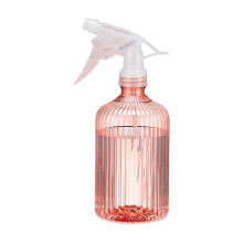 Fine Mist Spray Bottle Transparent PET for Plants Hair Salon Cleaning Garden Use Pink