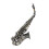 Bb-Sopransaxophon, Saxophon, Messing, schwarz 8