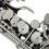 Bb-Sopransaxophon, Saxophon, Messing, schwarz 5