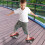 Split Skateboard Portable Roller Deck, Drift Plates, Rebound  Wheels, Lightweight For Teens Adults Beginners 2
