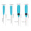 4 Pcs Sewing Awl Handmade Leather Tool Stitcher Sewing Awl-Blue 3