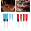 4 Pcs Sewing Awl Handmade Leather Tool Stitcher Sewing Awl-Blue 2