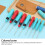 4 Pcs Sewing Awl Handmade Leather Tool Stitcher Sewing Awl-Blue 4