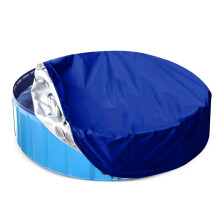 Heavy Duty 10FT Round Pool Cover Waterproof Outdoor Dust-Blue