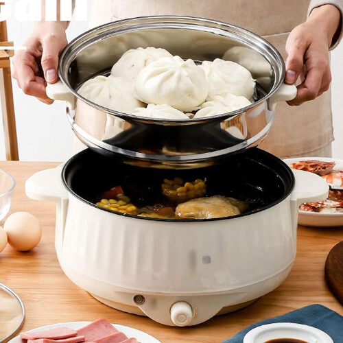 Electric Multi Cooker with NonStick Double Layer for Soup, Rice, Pasta and Stew 1
