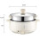 Electric Multi Cooker with NonStick Double Layer for Soup, Rice, Pasta and Stew 3