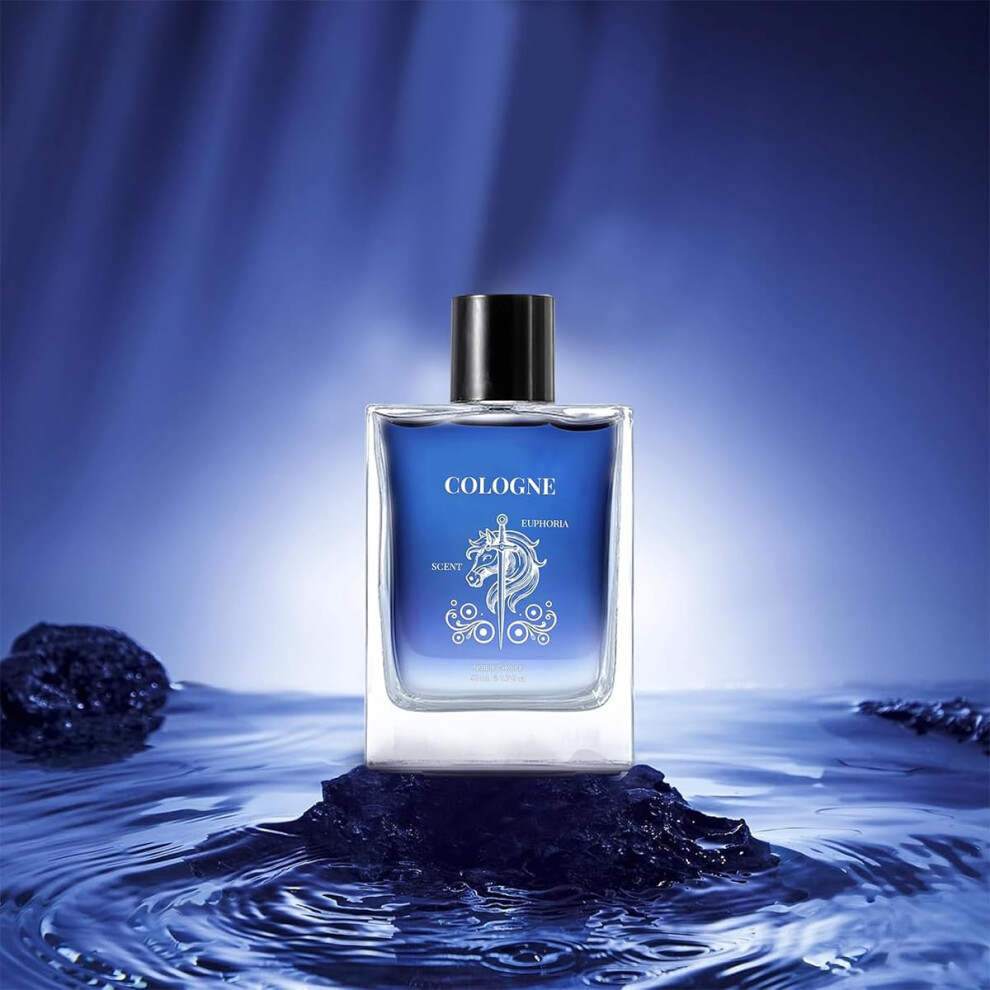 Pheromone Cologne for Men LongLasting Woody Citrus Eau de Parfum Large Capacity 1.7Oz Spray