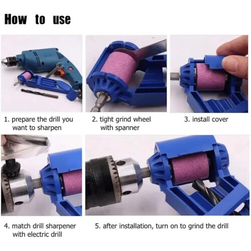 Multifunctional Drill Grinder Tool Model A For Woodworking And  Tasks 1
