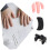 Nail Practice Hand with Flexible Fingers and Removable Tips for Manicure Training Beginners 5