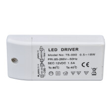 LED-drivdon med inbyggd skyddskrets, nättransformator med överhettningsskydd, 12V DC-drivdon för skåpbelysning LED-remsor DIY Lam