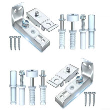 Bi Fold Door  Kit 2 Pack, Sliding Door Hardware Set for Smooth Sliding and LongLasting Durability