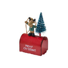 User friendly Metal Santa Reindeer Hanging Decors For Indoors-I