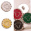 10Pcs Round Metal Button with Hole Heart Button Sewing-White S 3