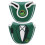Golf Putter Cover Grün Bestickte Queue-Schutzhülle 10
