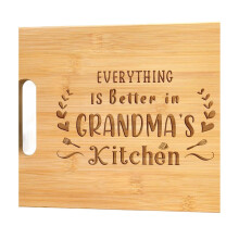 Dubbelzijdige keukensnijplank voor thuis koken en buiten-oma