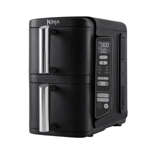Ninja Fritadeira sem óleo NINJA - Double Stack SL300EU - Capacidade 7,6L - 6 programas de cocção - 2470W