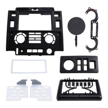 9 Inch Double Din Stereo Dash Kit for 2007-2016 Car Fascia Radio Panel Fascia Plate Console Bezel