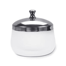 Matte Crystal Glass Nail Art Dappen Dish with Lid for Acrylic Powder and Liquid Mixing