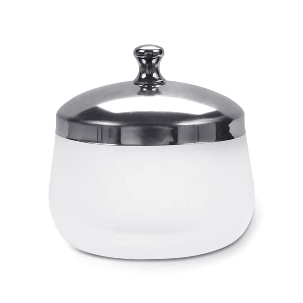 Matte Crystal Glass Nail Art Dappen Dish with Lid for Acrylic Powder and Liquid Mixing