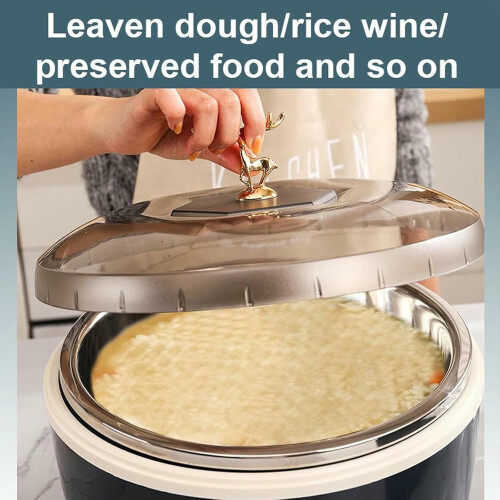 Fermentation Machine Dough Proofer with Precise Temperature Control 5L Stainless Steel for Bread and Yogurt 1