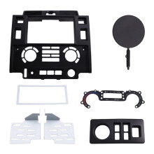 7 Inch Double Din Stereo Dash Kit for 2007-2016 Car Fascia Radio Panel Fascia Plate Console Bezel