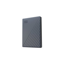 WD 2TB My Passport Portable Hard Drive, Works with USB-C and USB-A, Windows PC, Mac, Chromebook, Gaming Consoles, and Mobile Devices, Backup Software