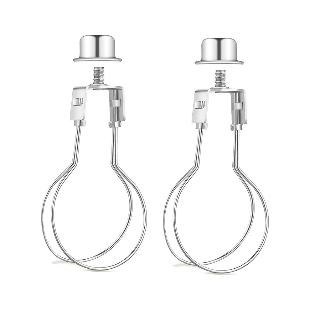 2Pcs Lamp Shade Harp Holder Adapter Kit Includes Finial And Lampshade Levellers To Keep Lamp Shade 6132924374838